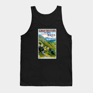 Wales Great Western Railway - Vintage Travel Tank Top